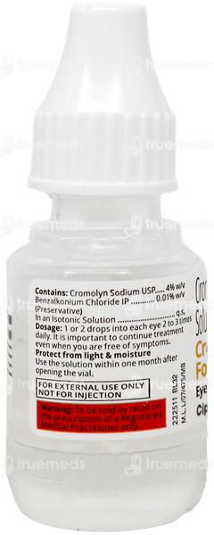 Cromal Forte Eye Drops 5Ml